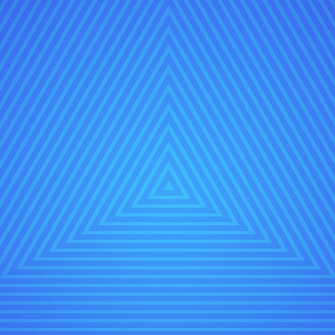 embedded triangles blue background