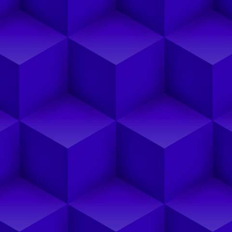 blue-stacked-cube-pattern