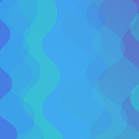vertical blue waves