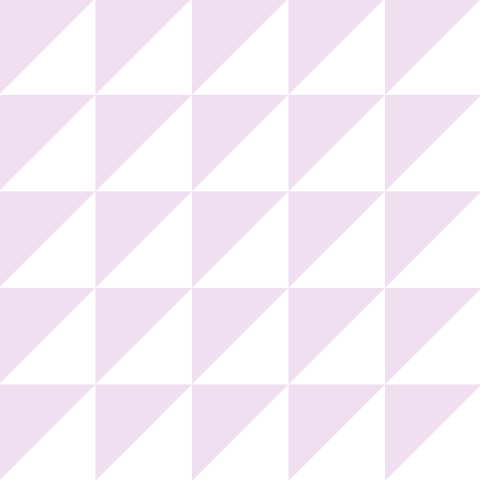 purple and white alternating triangle halves pattern