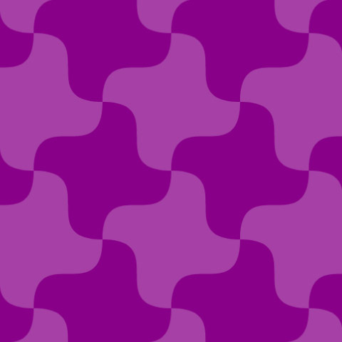 purple propeller shape pattern