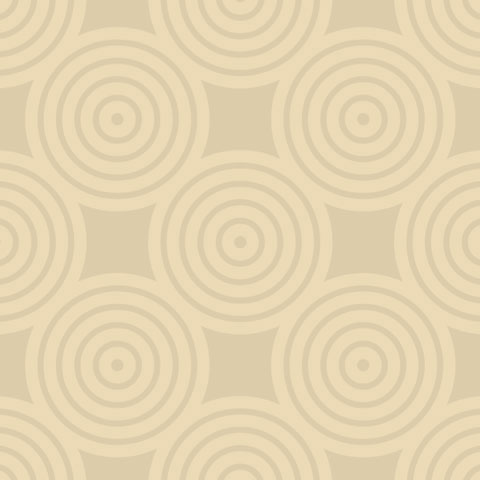 beige circles in circles pattern