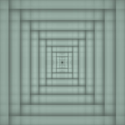 infinitely smaller square cutouts within square cutouts