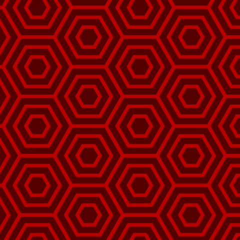 hexagon in hexagon pattern