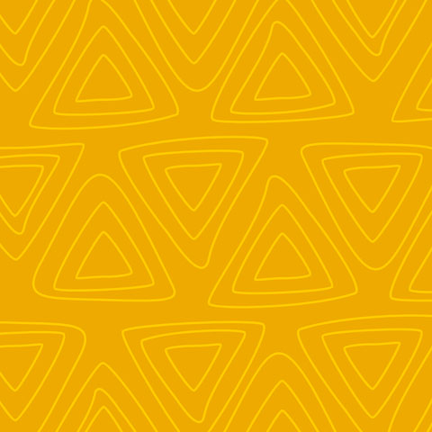 outlined yellow triangles in triangles