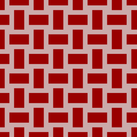 alternating brick pattern