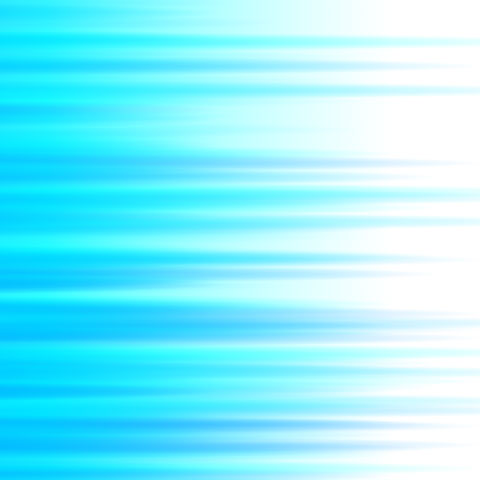 blue lights stretching horizontally over white