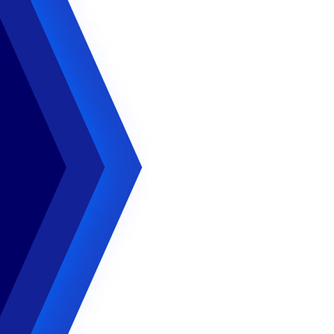 overlapped blue triangles point to center from left edge