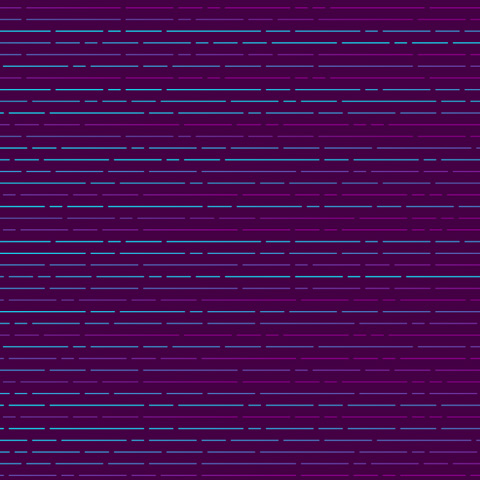alternating lines of morse code like design
