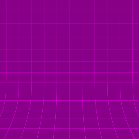 a line grid with a slope perspective